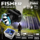 Фонарик FISHER LED 3W 1200mAh 195Lm на голову 10 ч Violux 360301