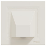 Кабельный вывод Asfora Schneider Electric крем с рамкой EPH5500123