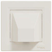 Кабельный вывод Asfora Schneider Electric крем с рамкой EPH5500123