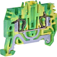 Клемма пружинная заземляющая ESP-HTE.2 (2,5 мм2, желто-зел.) ETI (3903191)