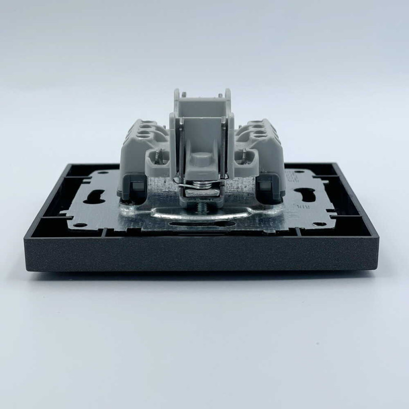 Выключатель EL-BI VEGA антрацит матовый 1-кл ( 510-016700-200 )