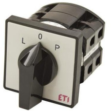 Переключатель кулачковый CS 16 11 U 3p «1-0-2» 16А реверсивный, ETI (4773139)