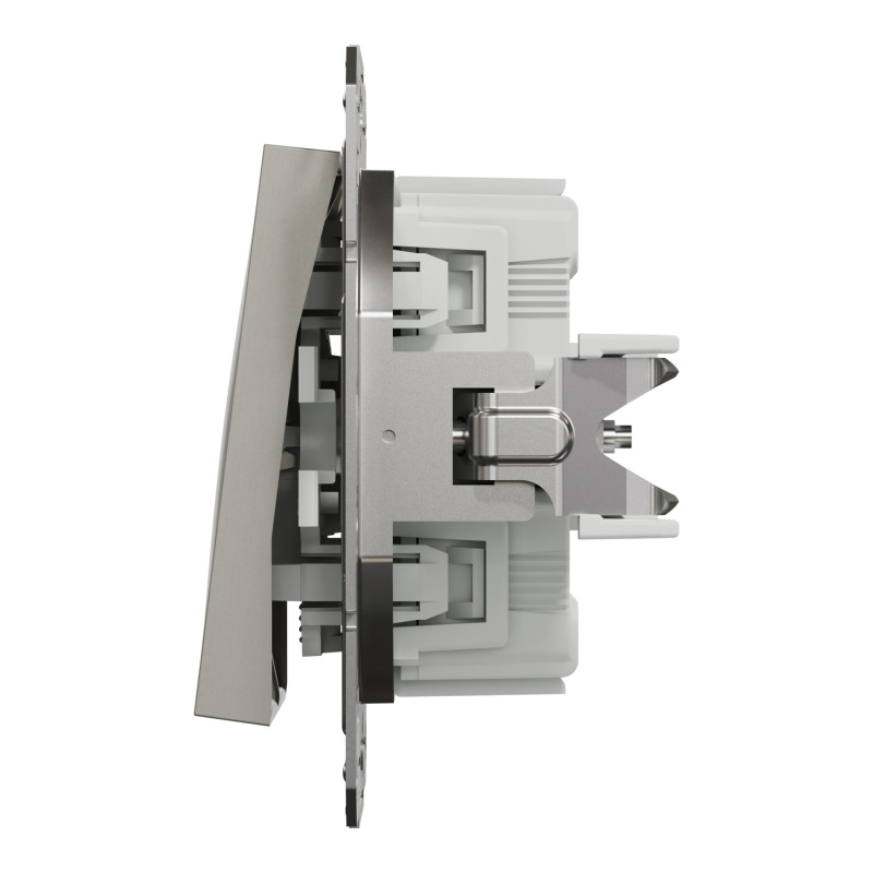 Выключатель двухклавишный SCHNEIDER Asfora бронза EPH0300169