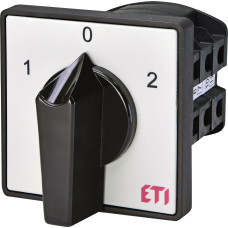 Переключатель кулачковый CS 32 53 U 3p «1-0-2» 32А, ETI (4773122)