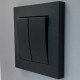 Выключатель EL-BI VEGA антрацит матовый 2-кл ( 510-016700-202 )