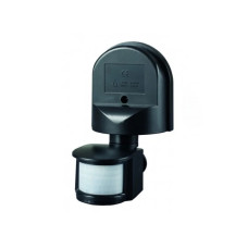 Датчик движения LUXEL MS-02В IP44 черный 180*