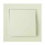 Выключатель одноклавишный NILSON Thor крем 27121001