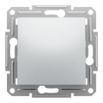 Выключатель одноклавишный SCHNEIDER Asfora алюминий EPH0100161