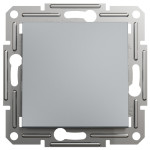 Выключатель одноклавишный SCHNEIDER Asfora сталь EPH0100162