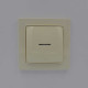 Выключатель одноклавишный с подсветкой NILSON Thor крем 27121002