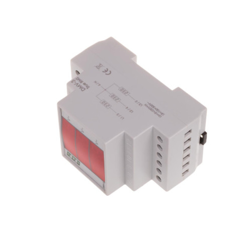 Вольтметр модульный DMV-3RMS 230 B AC-F&F
