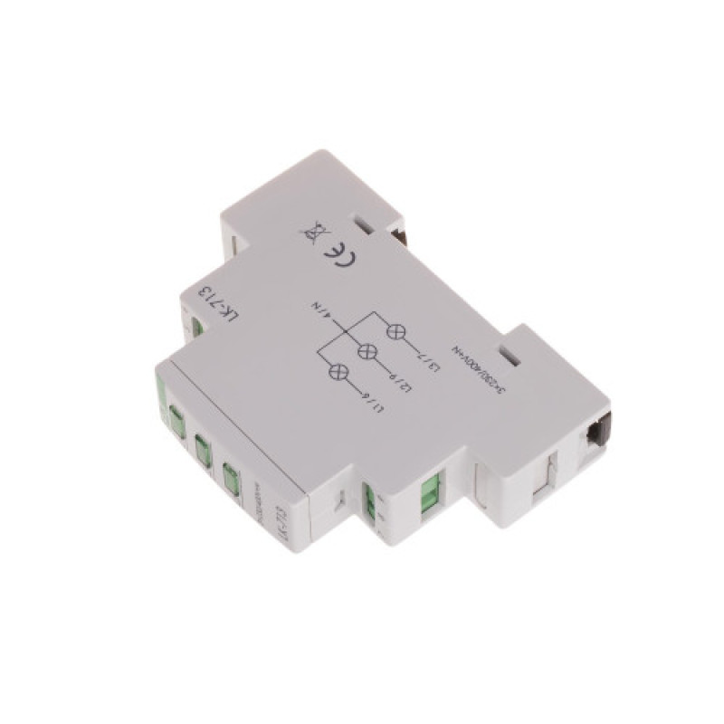 Индикатор LK-713G 3×230 V+N- F&F
