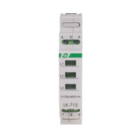 Индикатор LK-713G 3×230 V+N- F&F