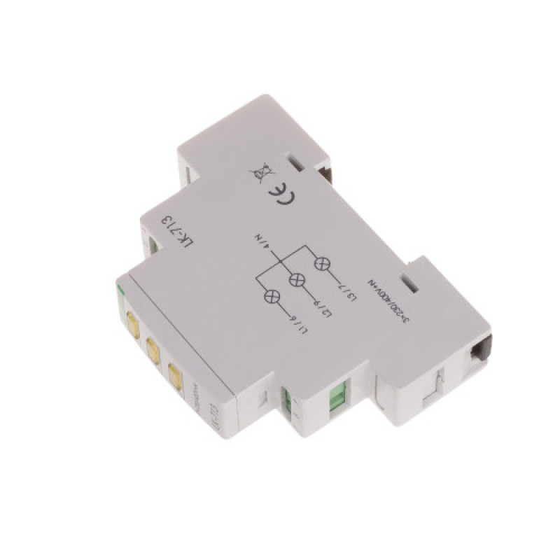 Индикатор LK-713Y 3×230 V+N- F&F