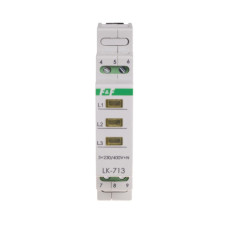 Индикатор LK-713Y 3×230 V+N- F&F