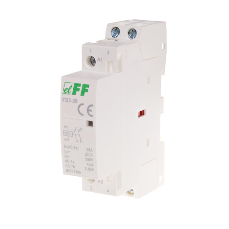 Контактор ST25-20 220 В 25 А, 2xNO F&F