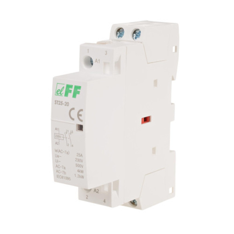 Контактор ST25-20 220 В 25 А, 2xNO F&F