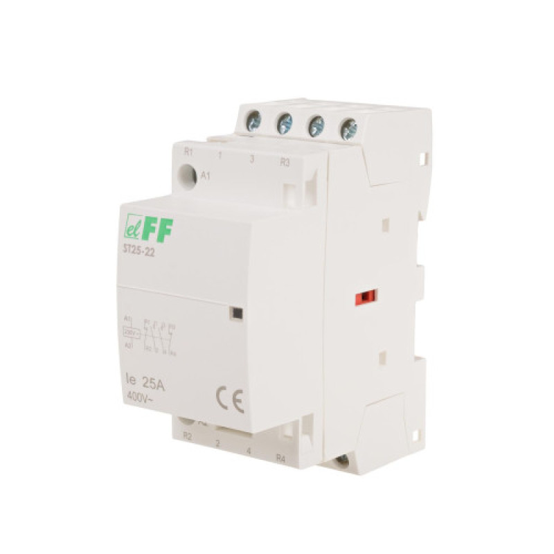 Контактор ST25-22 220 В 25 А, 2xNO+2xNC F&F