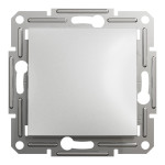 Выключатель промежуточный одноклавишный SCHNEIDER Asfora алюминий EPH0500161