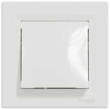 Выключатель перекрестный одноклавишный SCHNEIDER Asfora белый с рамкой EPH0500121