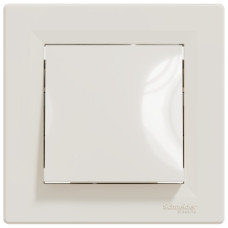 Выключатель перекрестный одноклавишный SCHNEIDER Asfora крем с рамкой EPH0500123