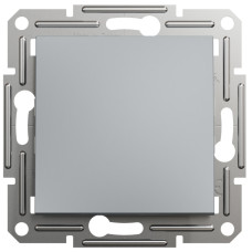 Выключатель промежуточный одноклавишный SCHNEIDER Asfora сталь EPH0500162