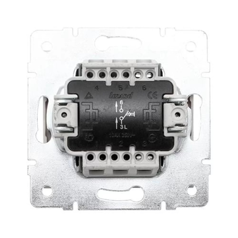 Кнопка дзвінка Rain Крем 703-0388-103