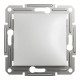 Выключатель проходной одноклавишный SCHNEIDER Asfora алюминий EPH0400161