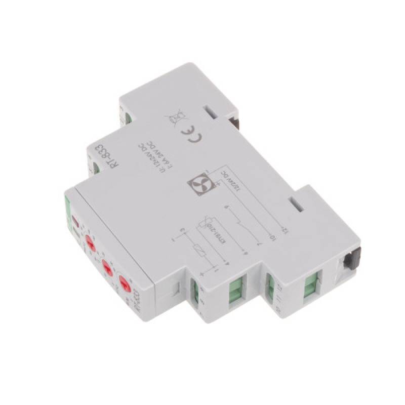 Регулятор температуры RT-833 230 В вентилятор 6 A DC, реле 10 A F&F