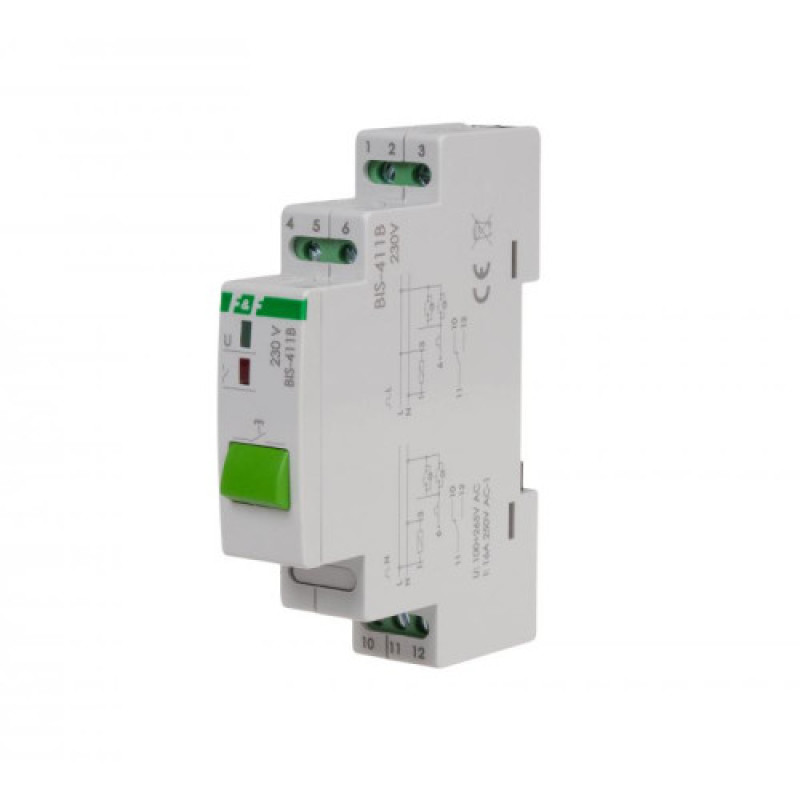 Реле импульсное BIS-411B 165÷265 В AC 16 A F&F