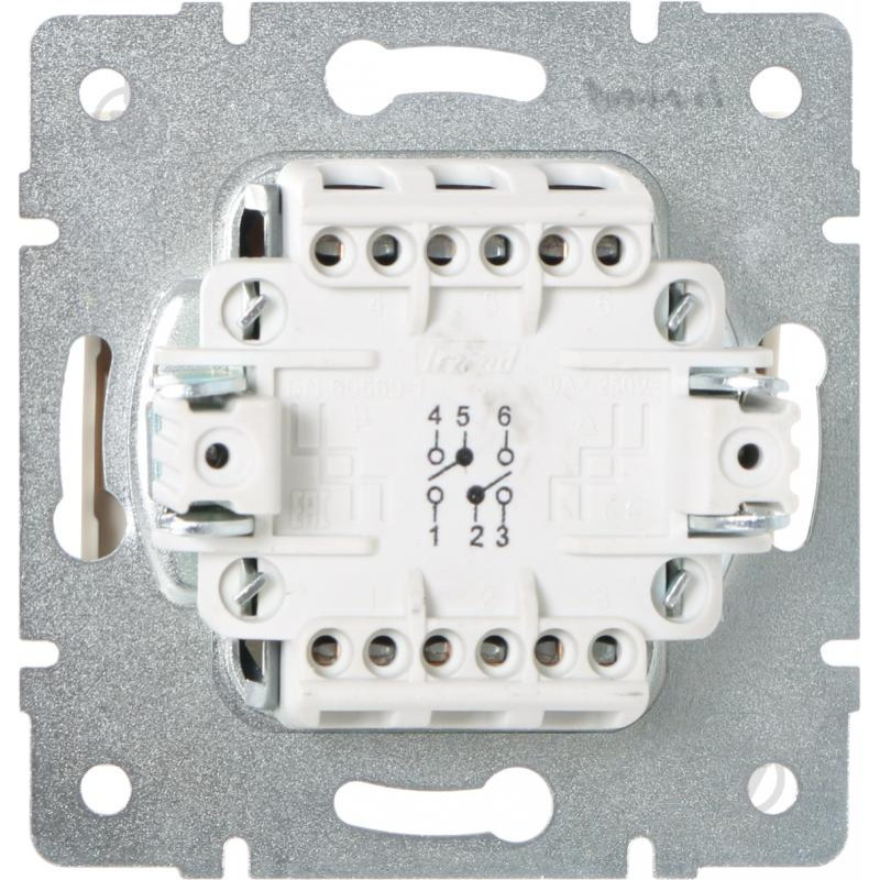 Выключатель Rain Крем 2-кл проходной 703-0388-106