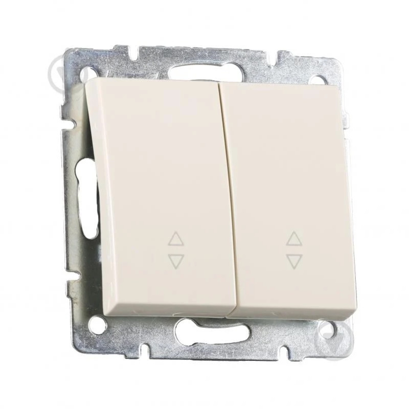 Выключатель Rain Крем 2-кл проходной 703-0388-106