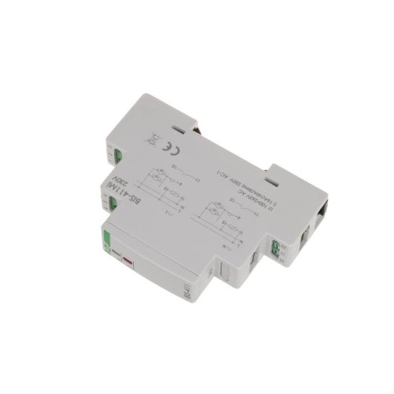 Реле импульсное BIS-411M-LED 165÷265 В AC 16 A (160 A/20 мс) F&F