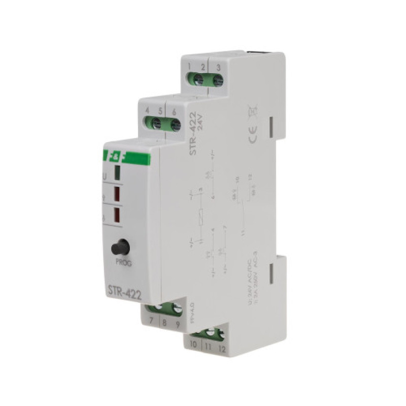 Реле управления ролокассетами STR-422 231 V AC AC-3 1,5 A F&F