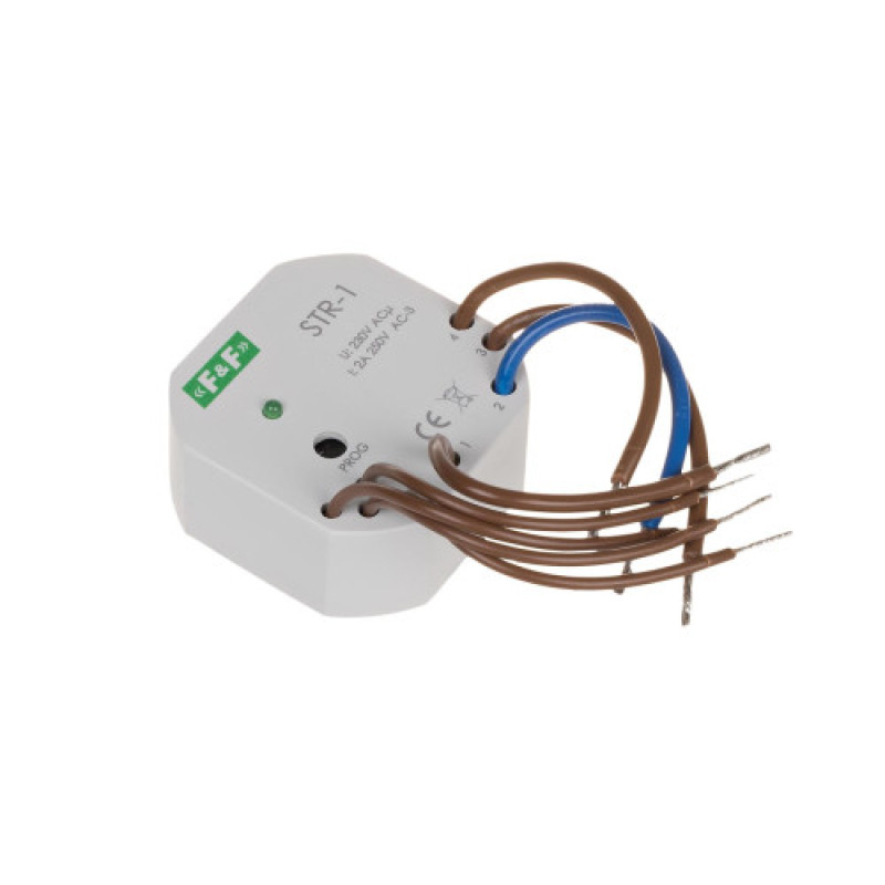 Реле управления ролокассетами STR-1 230 V AC AC-3 1,5 A F&F