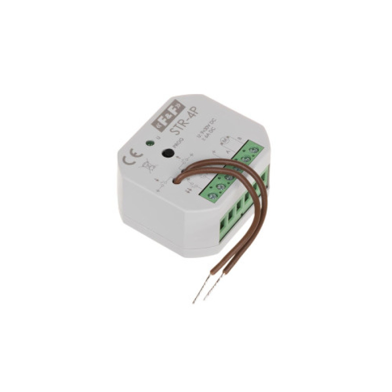 Реле управления ролокассетами STR-4P 10÷27 V DC 6 A / 24 V F&F