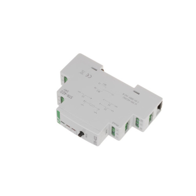 Реле управления ролокассетами STR-422-24V 24 V AC/DC AC-3 1,5 A F&F