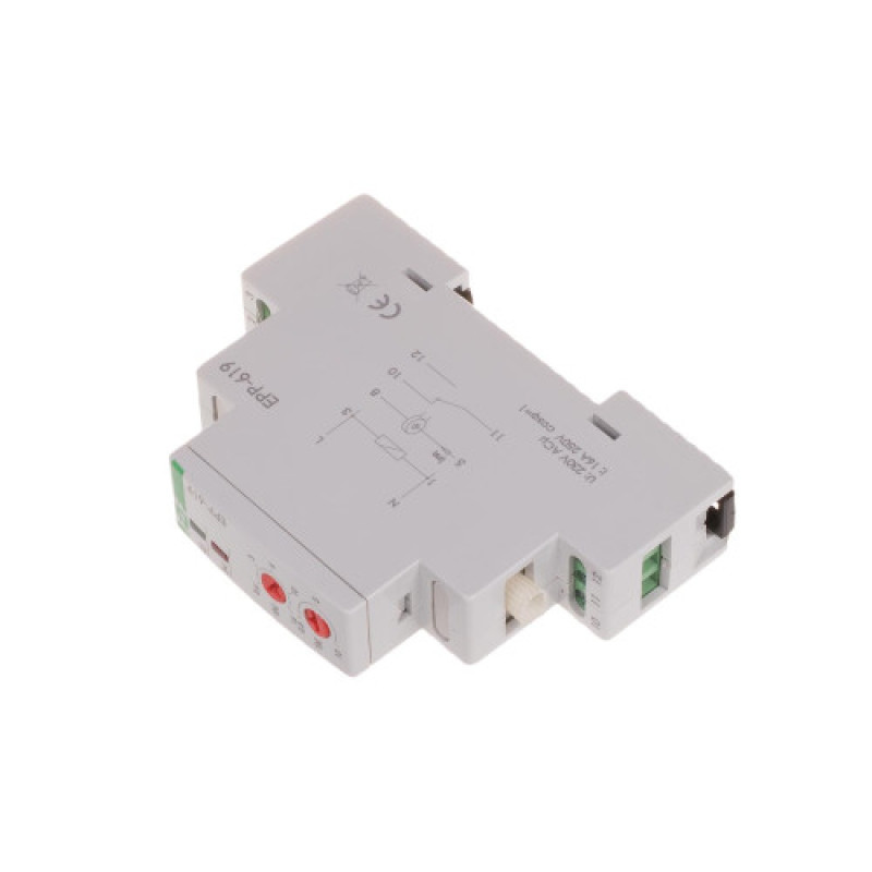 Реле тока EPP-619 230 В AC 16 A, диапазон 0,6÷16 A F&F