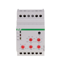 Реле тока EPP-620 230 В AC 2 x 8 A, диапазон 0,5÷5 A F&F