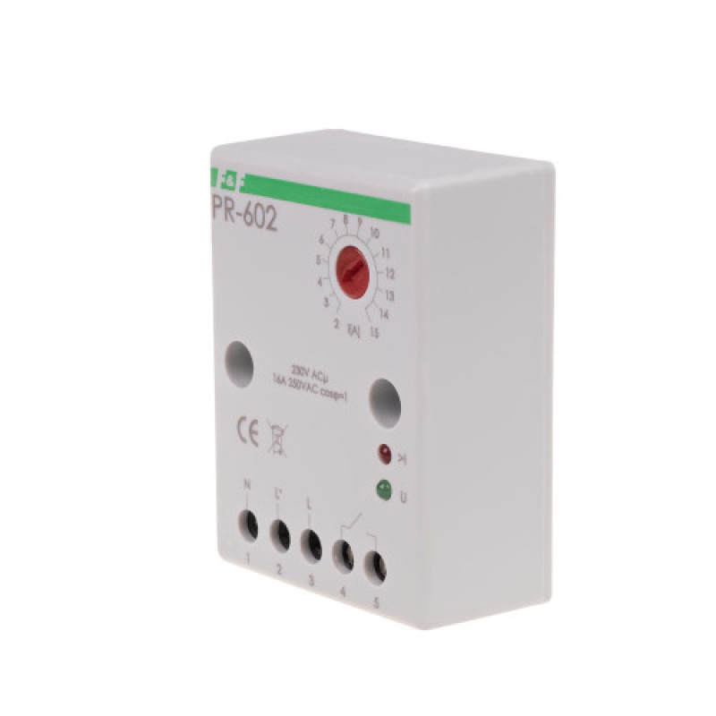 Приоритетное реле тока PR-602 230 В AC 2÷15 A F&F
