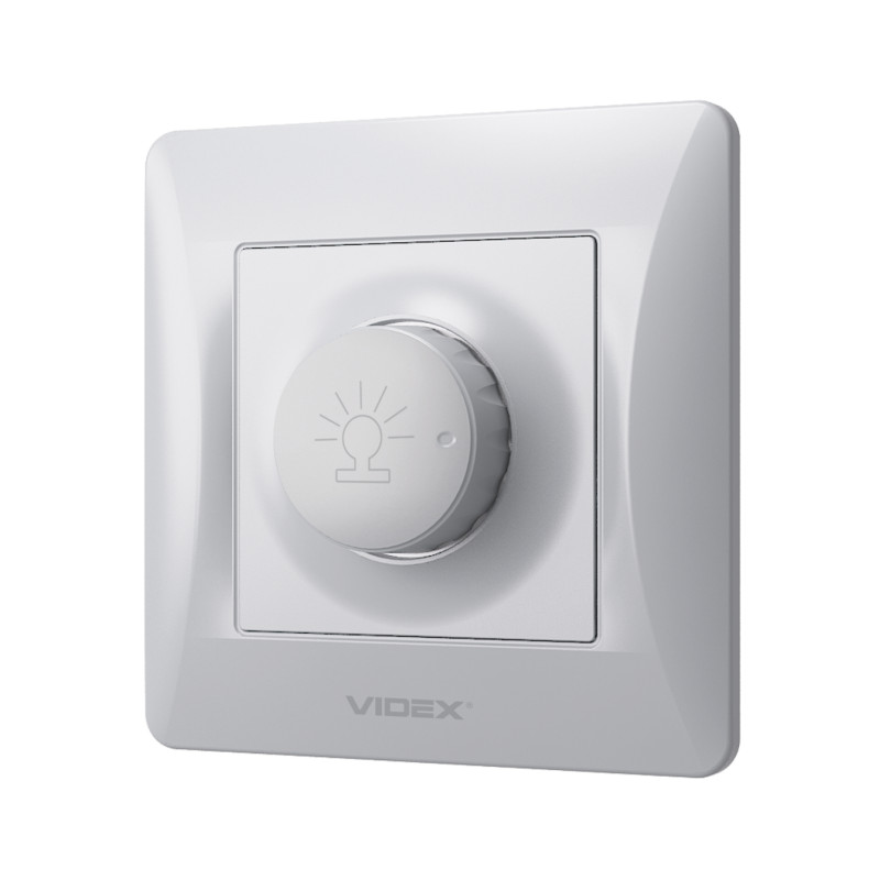 Димер 600 Вт BINERA срібний шовк (VF-BNDM600-CR)