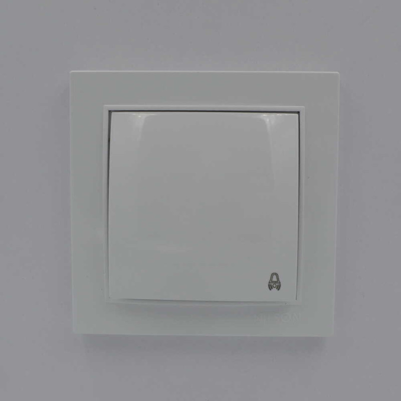 Кнопка звонка NILSON Thor белая 27111012