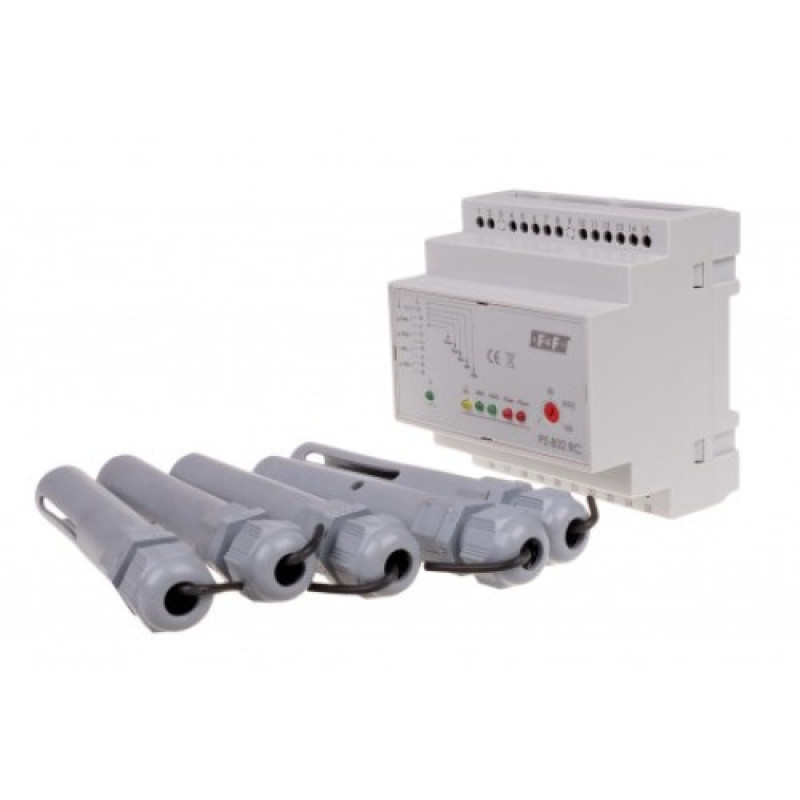 Реле уровня жидкости PZ-832RC 230 В 16 A, 8А F&F