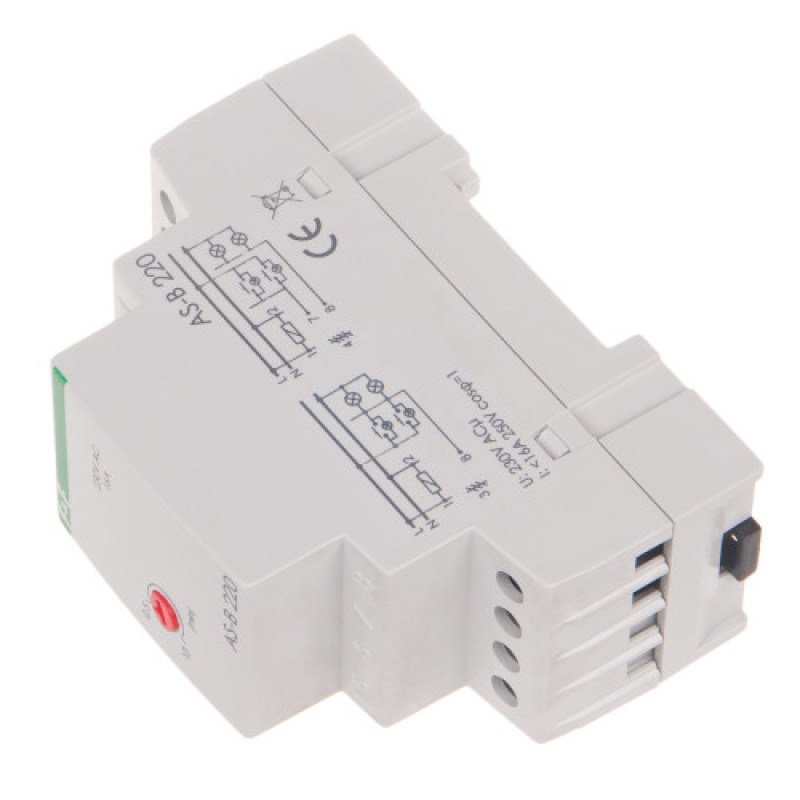 Реле лестничное AS-B220 195÷253 В AC 16 А F&F