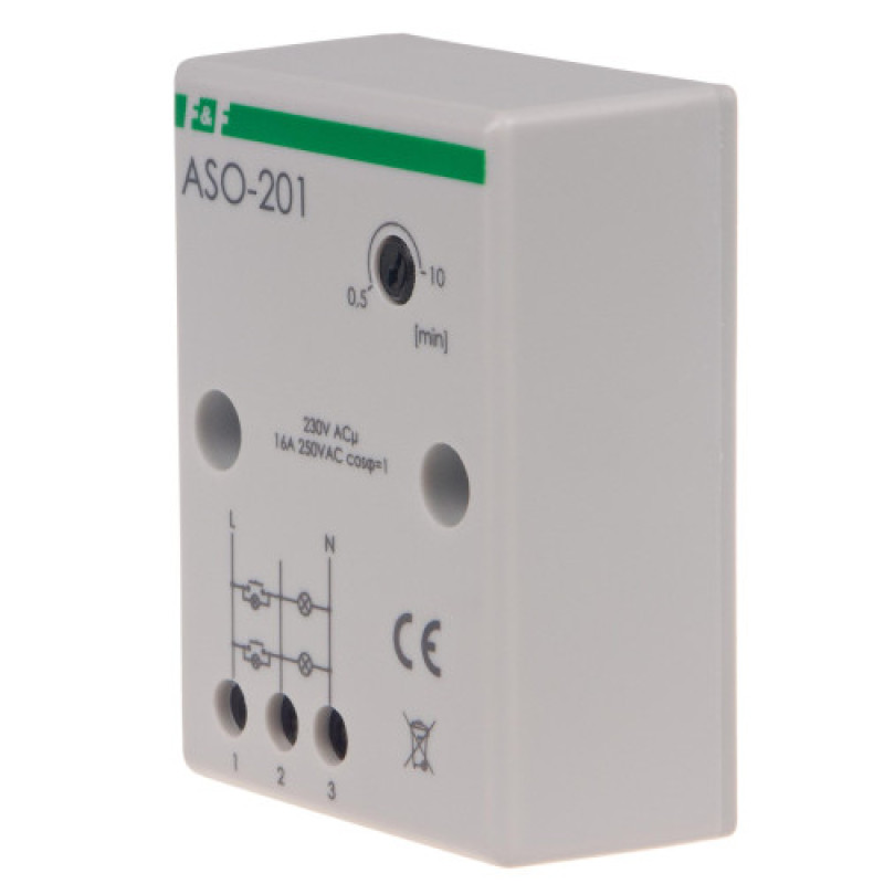 Реле лестничное ASO-201 195÷253 В AC 16 А F&F