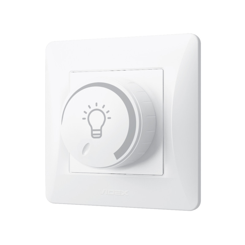 Світлодіодний регулятор світла BINERA 200ВТ Vіdex білий (VF-BNDML200-W)