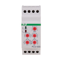 Реле времени электронное PCU-520-24V 21÷27 AC/DC 2×8 A F&F