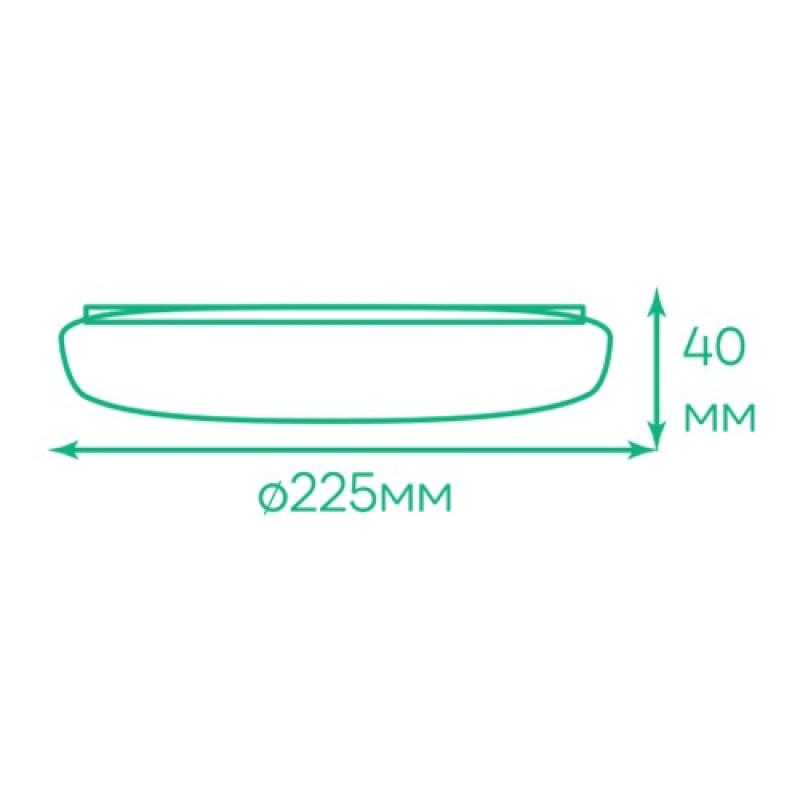 Накладной светодиодный светильник Ardero AL708ARD 32W 5000K (80003)