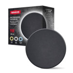 Светодиодный накладной светильник MAXUS MWL 9W 3CCT IP65 BL Circle черный 1-MWL-9W-BLC