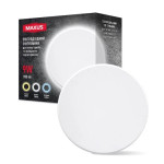 Светодиодный накладной светильник MAXUS MWL 9W 3CCT IP65 WH Circle белый 1-MWL-9W-WHC